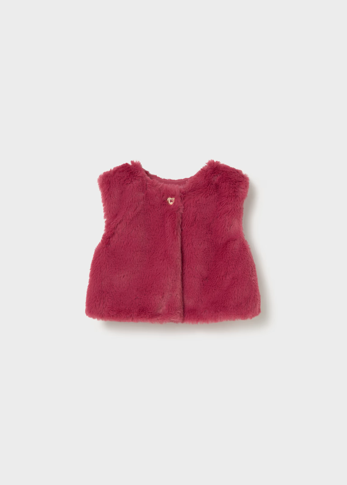 Baby Faux Fur Vest 3-piece Set | Mayoral