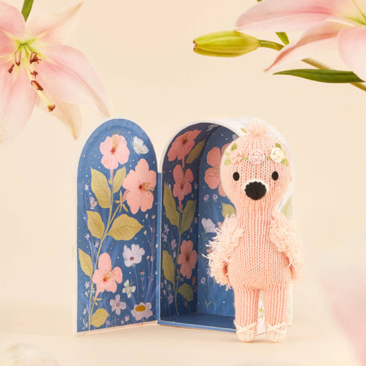 Penelope the Flamingo | 6 in. | Cuddle + Kind