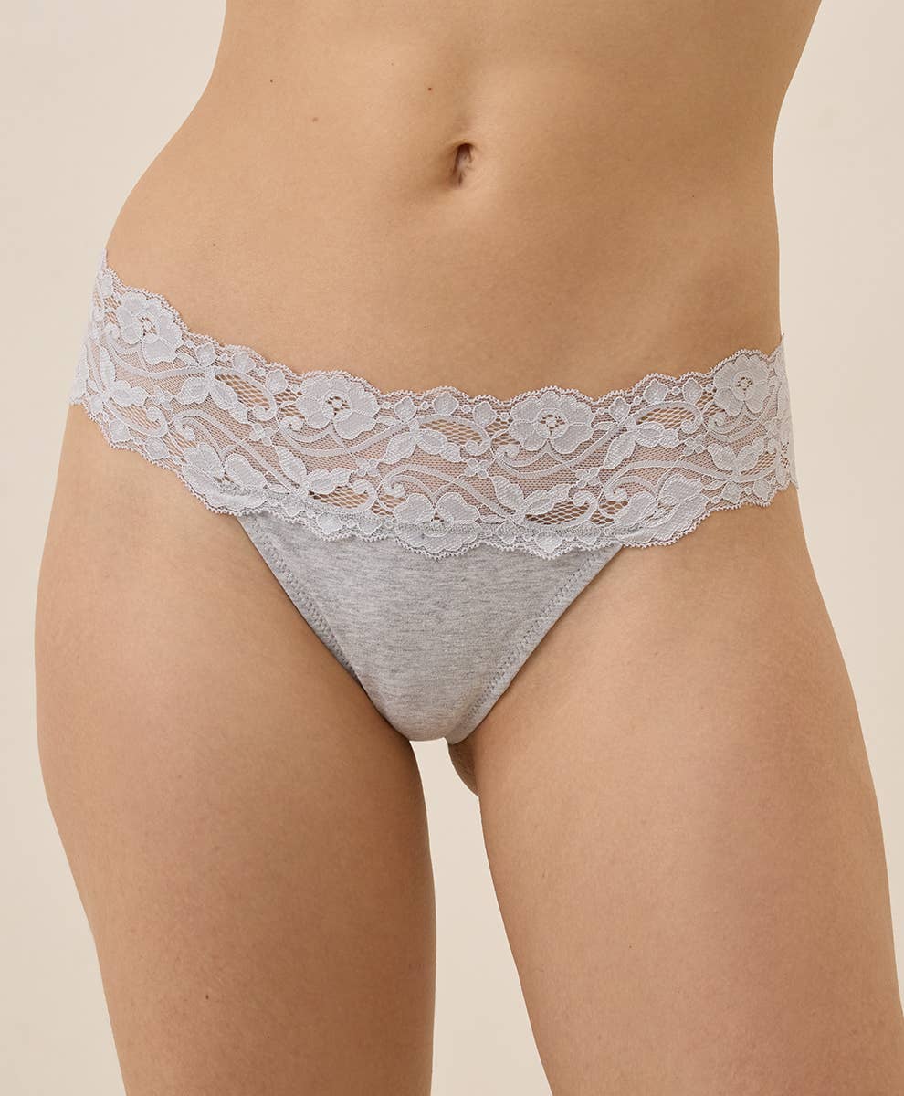 Women's Lace Waist Thong | Pact