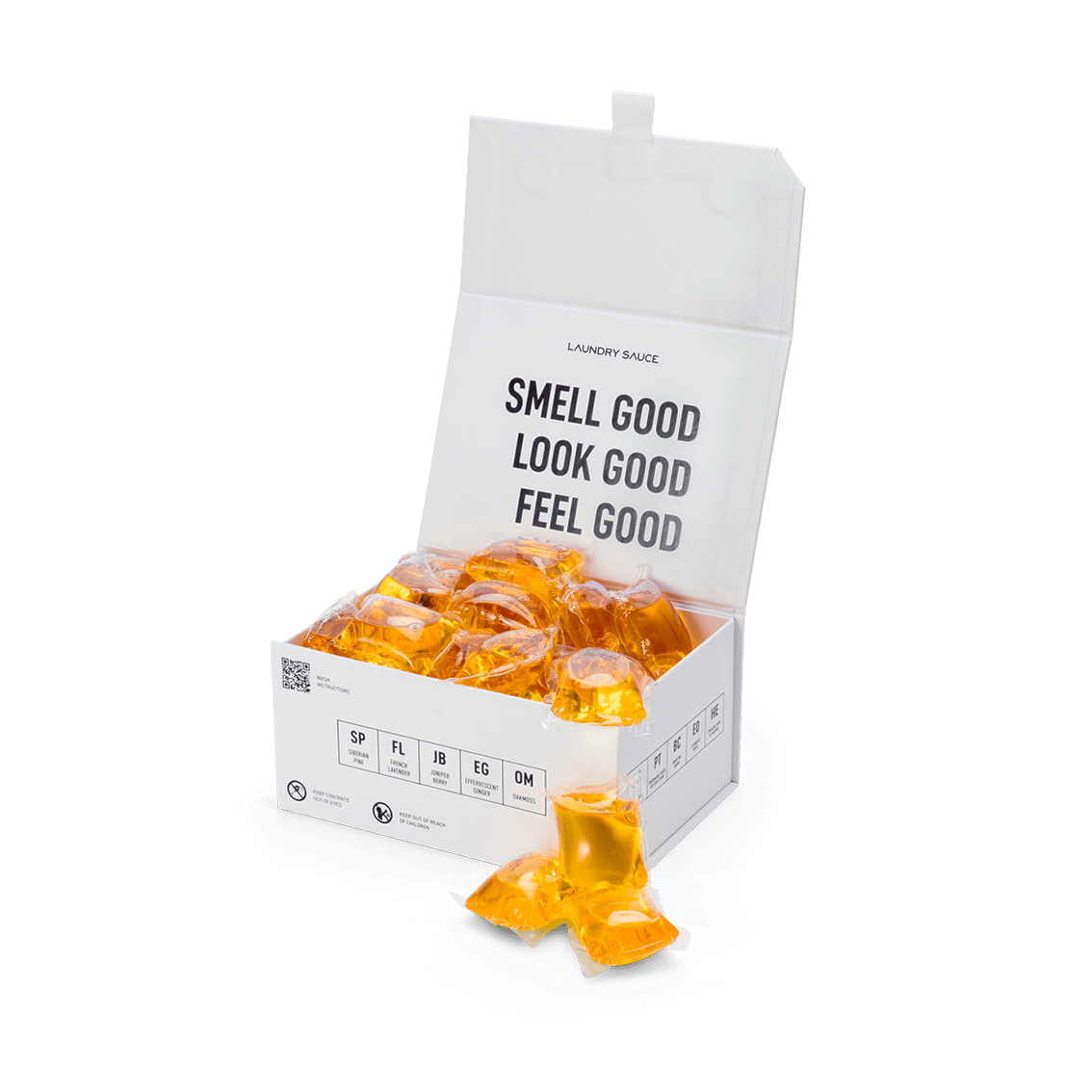Laundry detergent pods