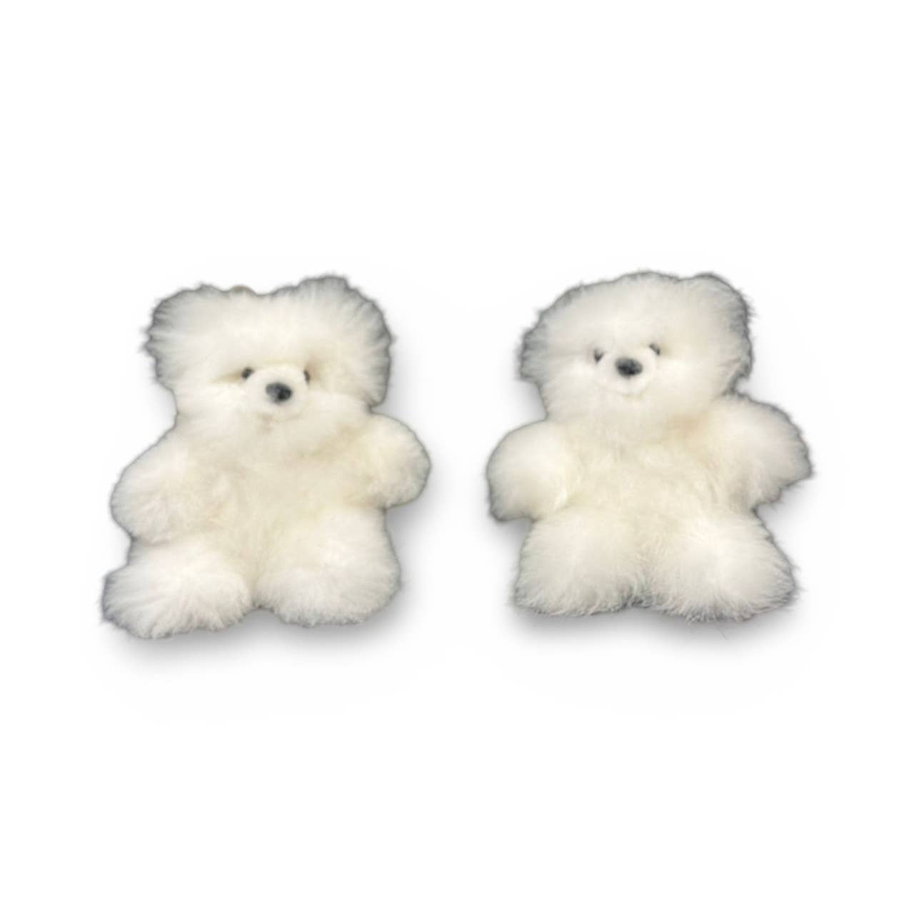 Baby Alpaca Fur Teddy Bear — 6 inch detail