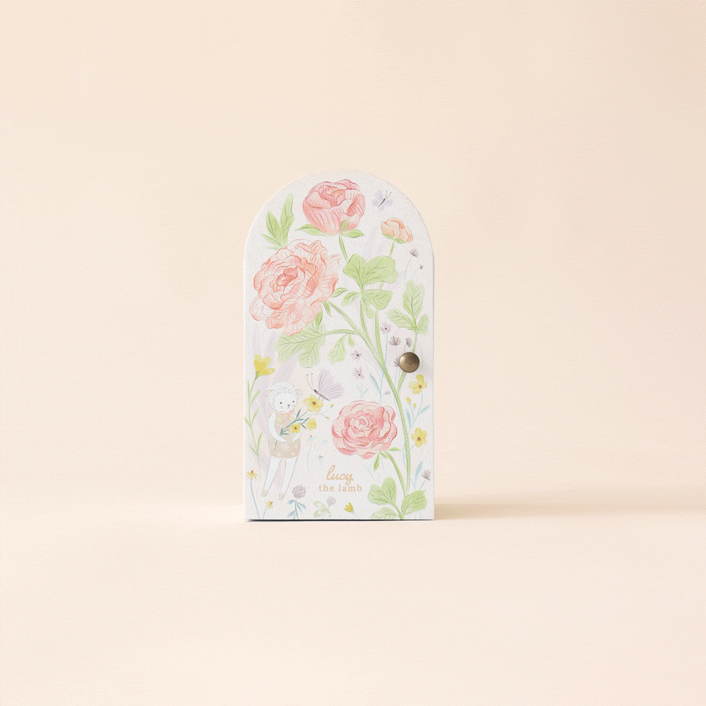 Lucy the Lamb | 6 in. | Cuddle + Kind
