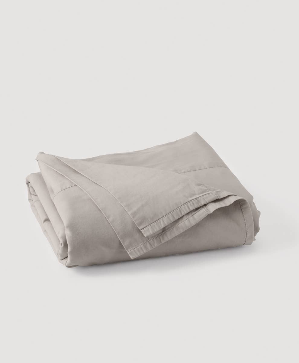 Home organic room service sateen flat sheet