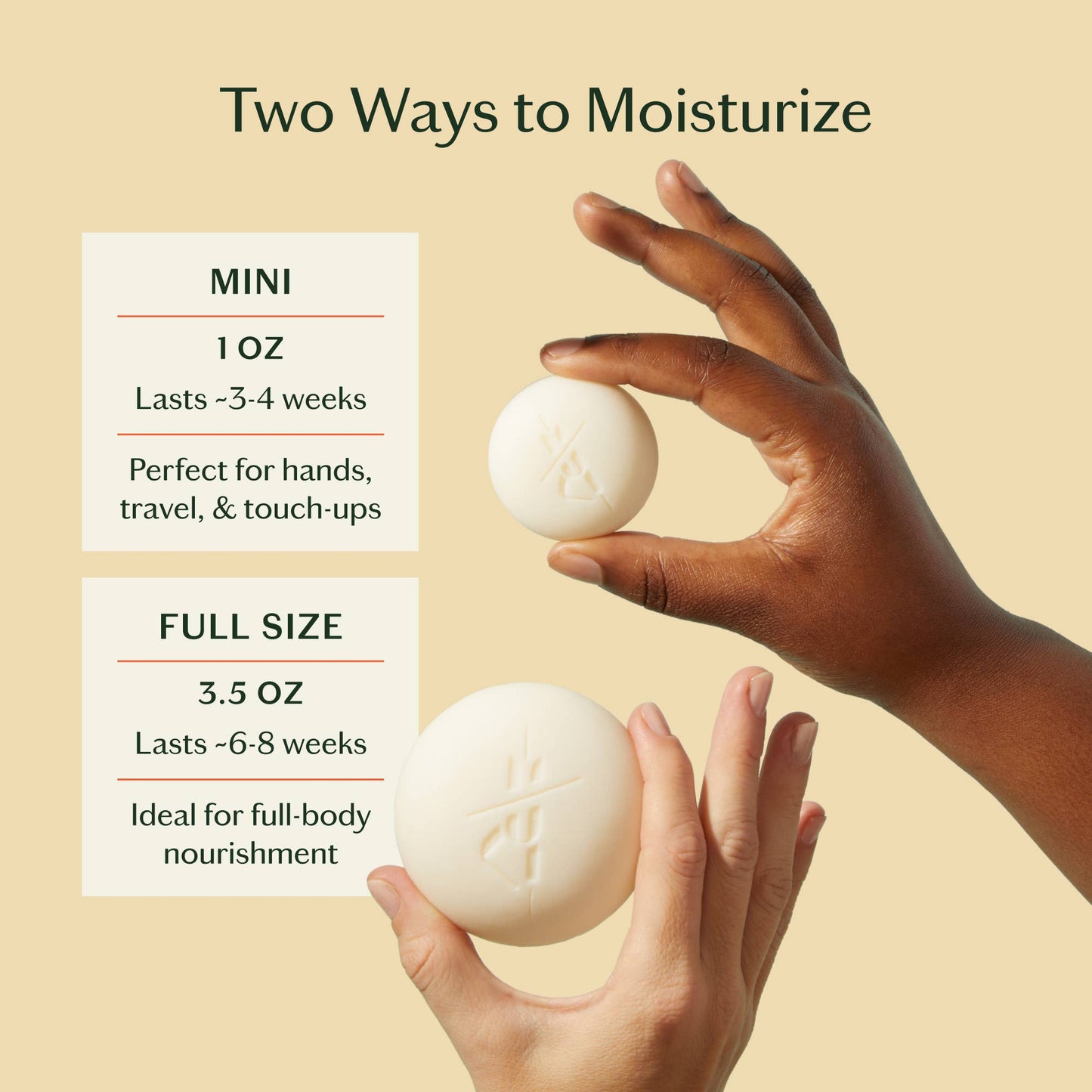 Naked Stone | Deep Moisturizing Lotion Bar | Kate McLeod