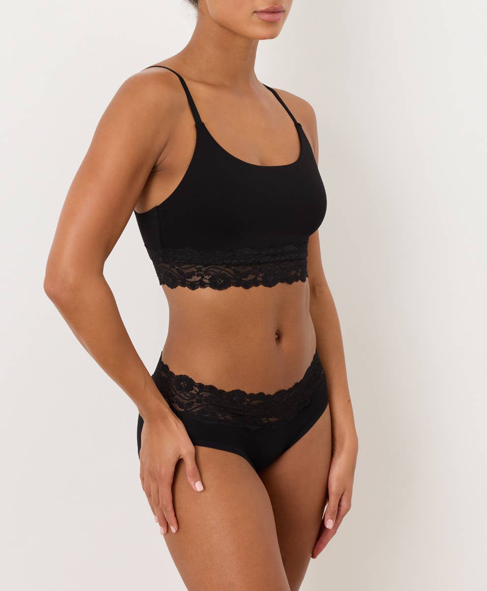 Women's Lace Modern Scoop Bralette | Pact