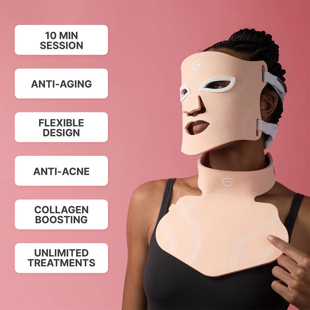 Groomie Hers - GlowUp™ LED Light Therapy Face Mask