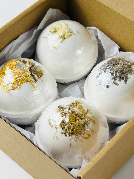 Herbal Bath Bomb Set