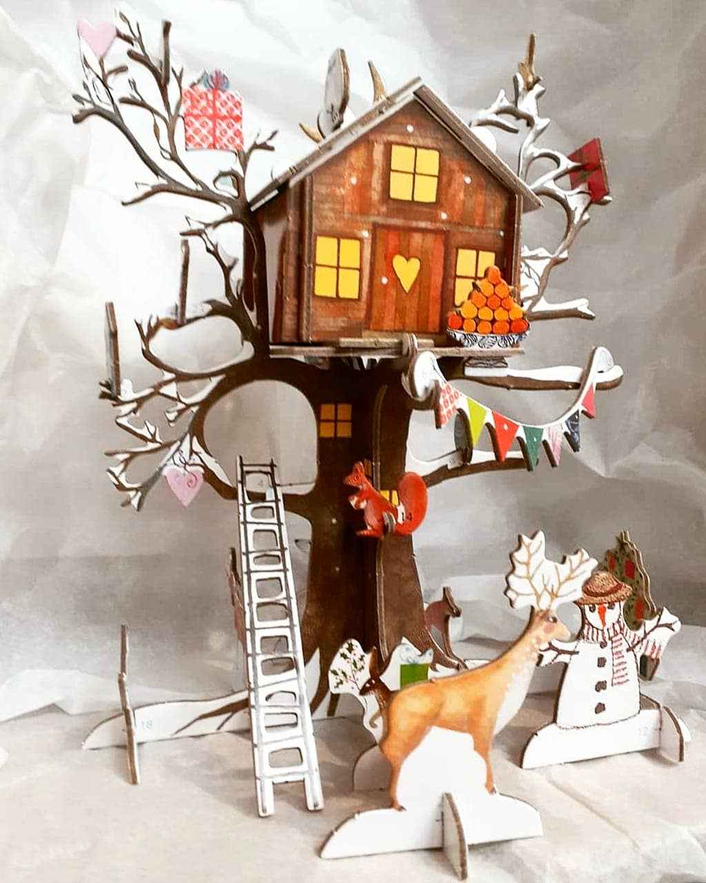 Christmas treehouse pop & slot 3d advent  - pop 110
