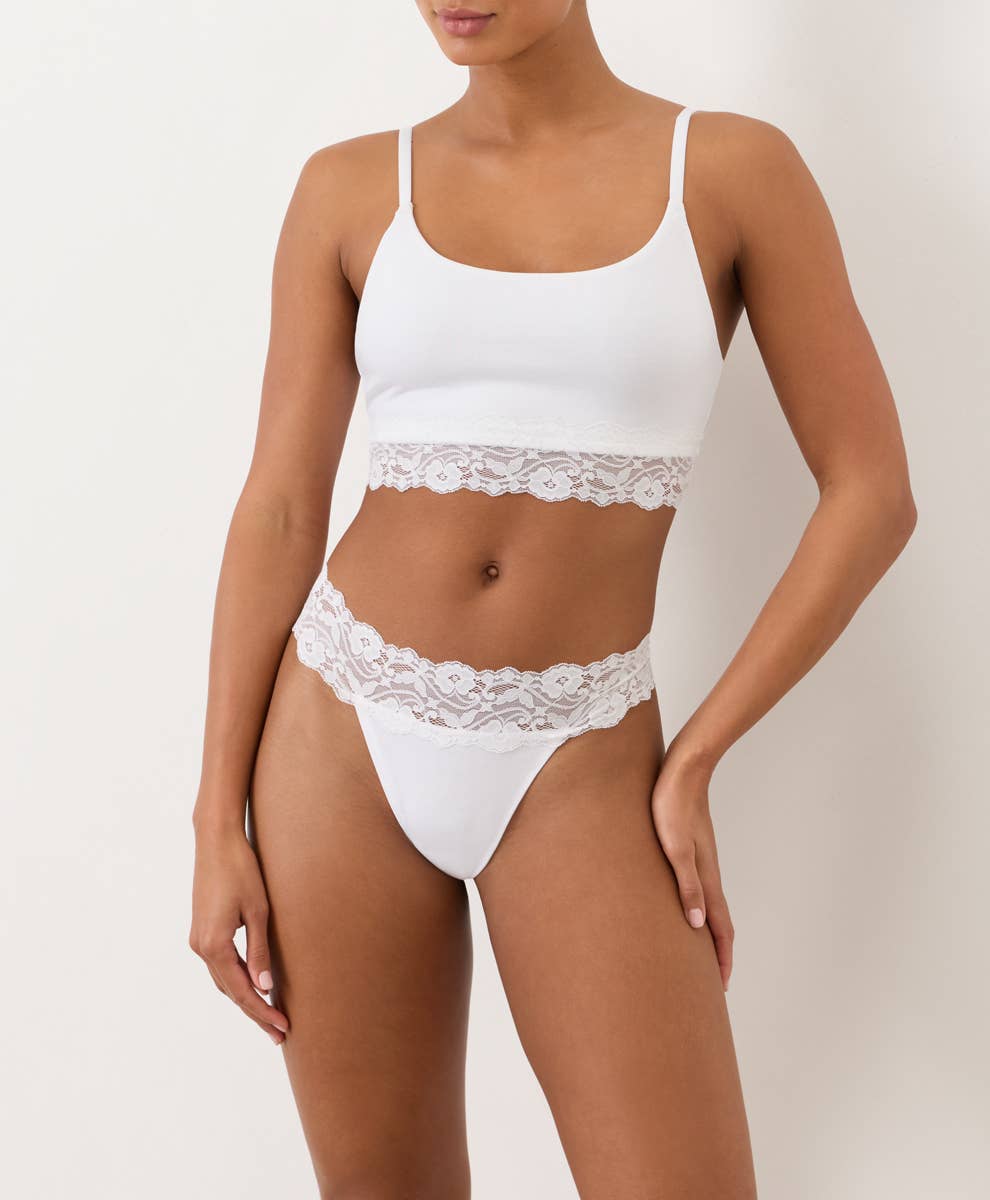 Women's Lace Waist Thong | Pact