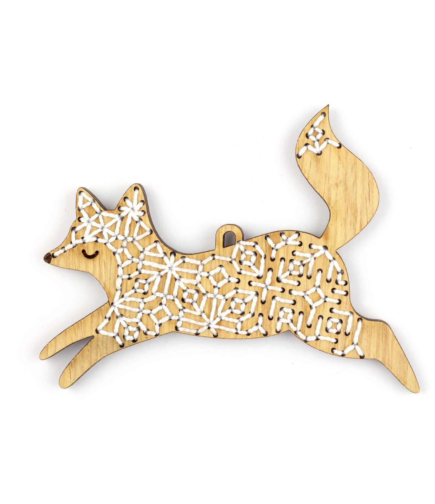 Fox DIY Stitched Ornament Kit | Kiriki Press