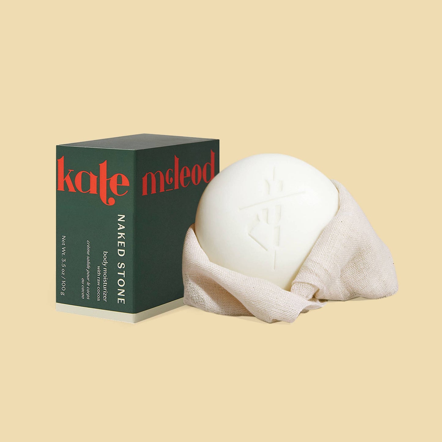 Naked Stone | Deep Moisturizing Lotion Bar | Kate McLeod