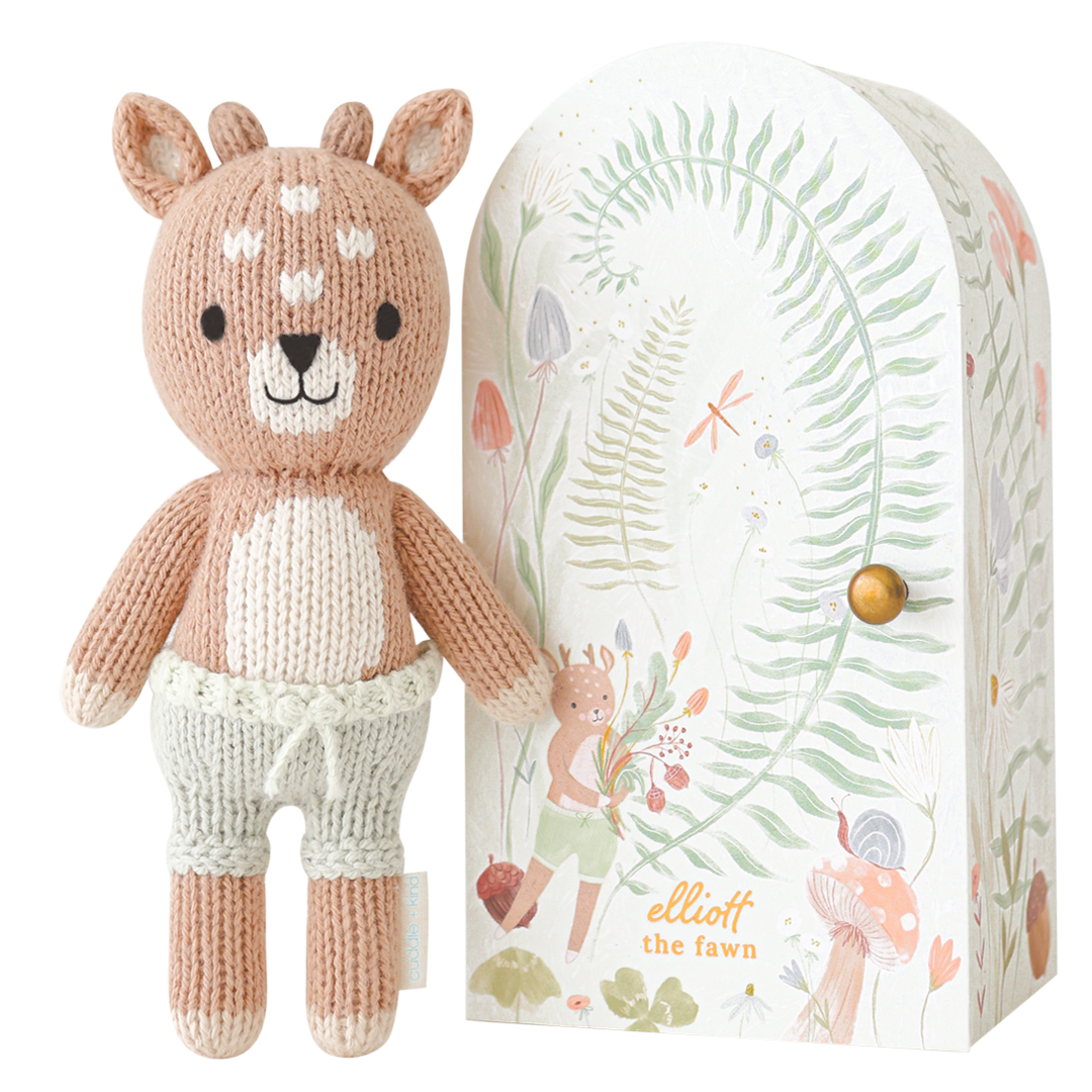 Tiny Elliott the Fawn | 6 in. | Cuddle + Kind
