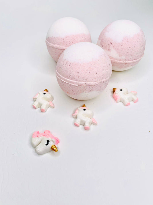 Unicorn Kids Surprise Bath Bomb with Toy