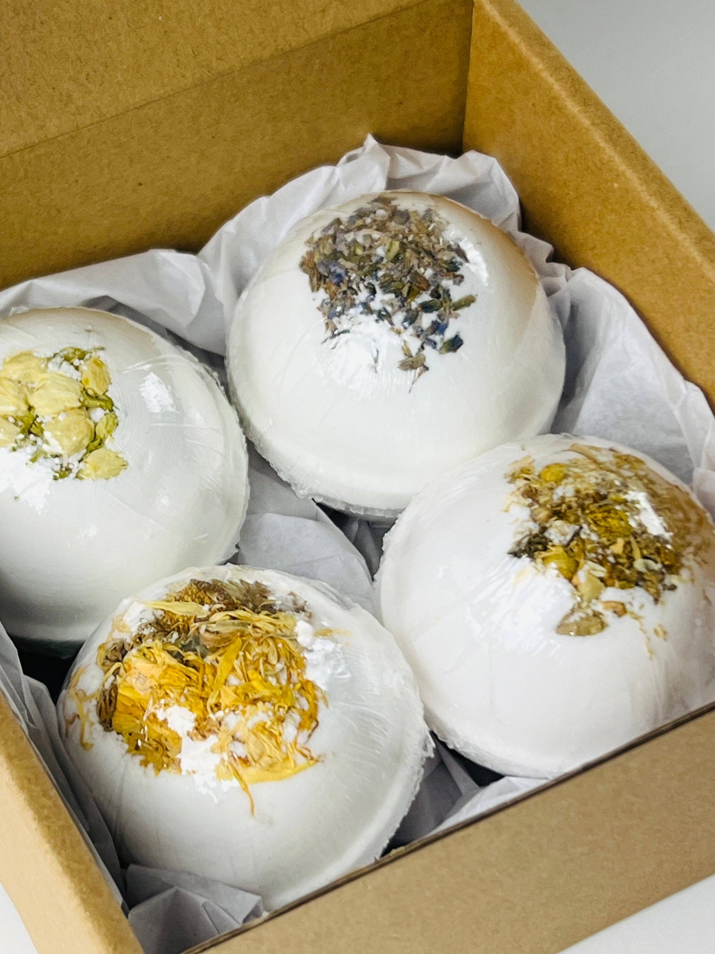 Herbal Bath Bomb Set