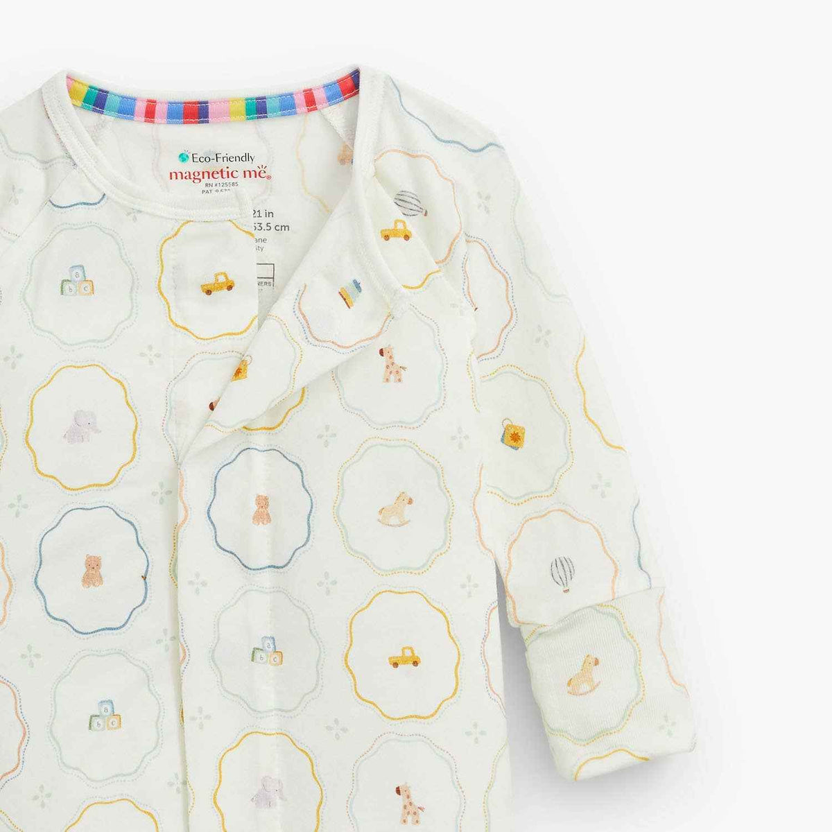 Nursery magic cream modal conv coverall