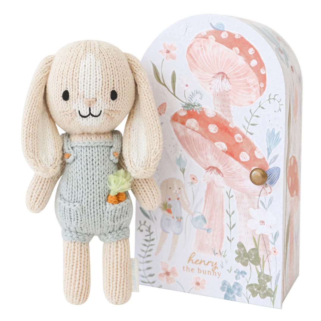 Henry the Bunny | 6 in. | Cuddle + Kind