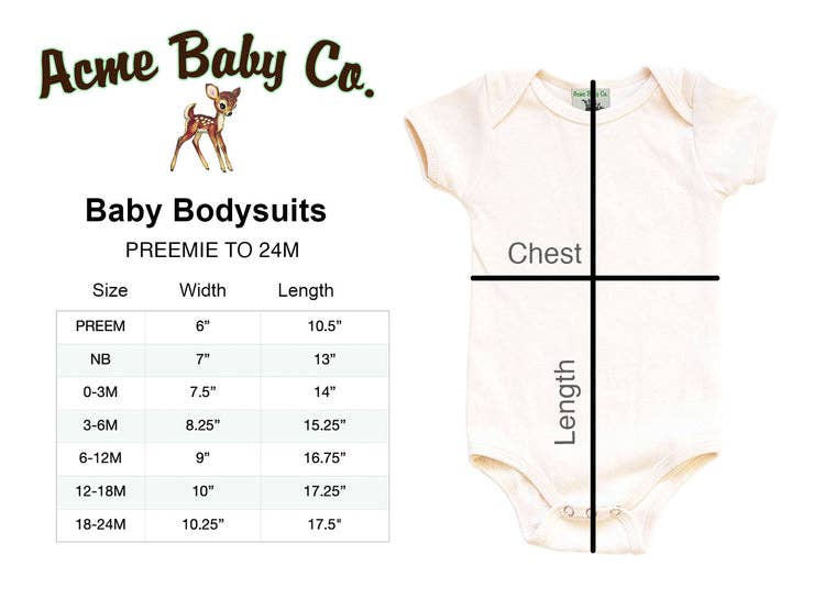 Acme Baby | Sun Valley Cowgirl Organic Cotton Bodysuit