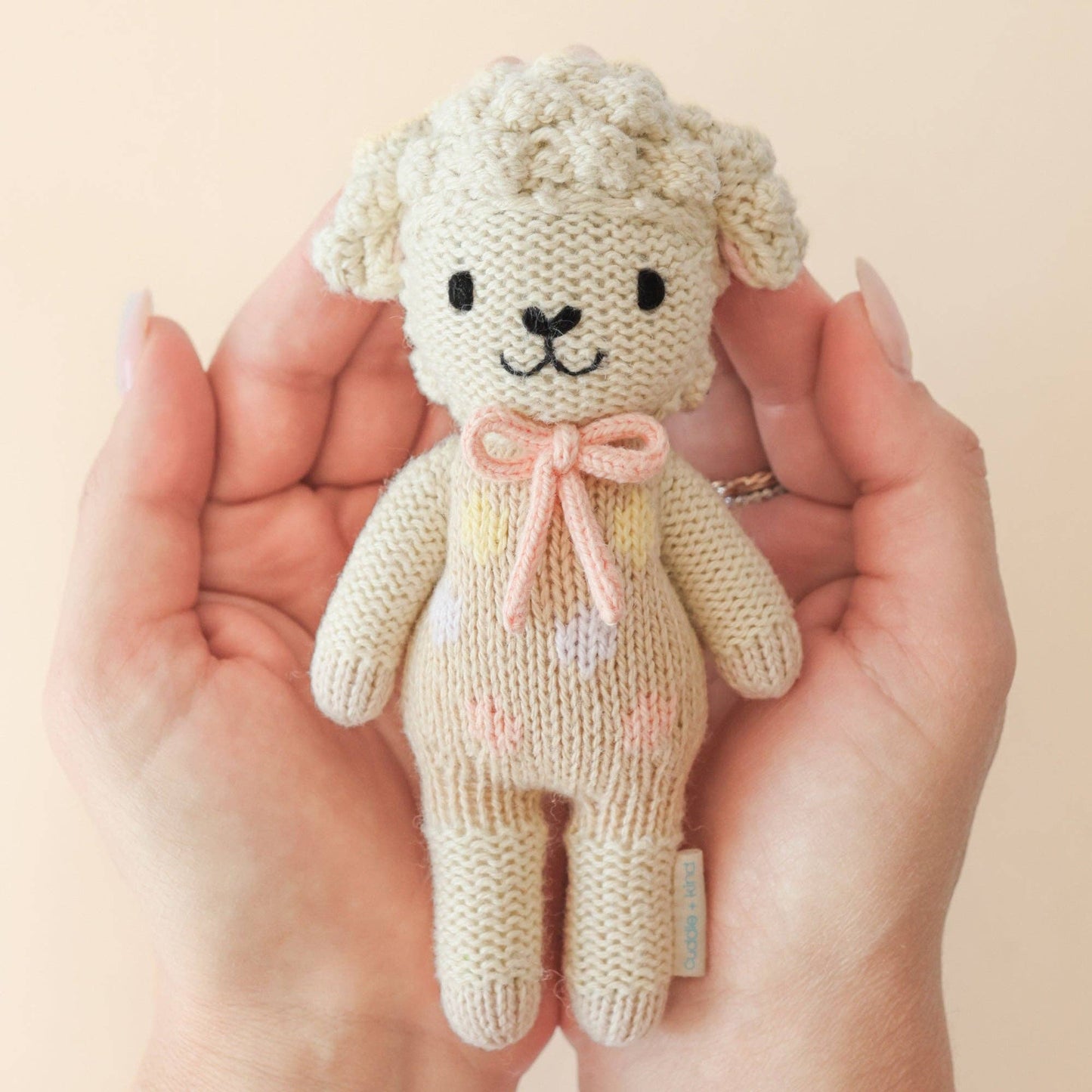 Lucy the Lamb | 6 in. | Cuddle + Kind