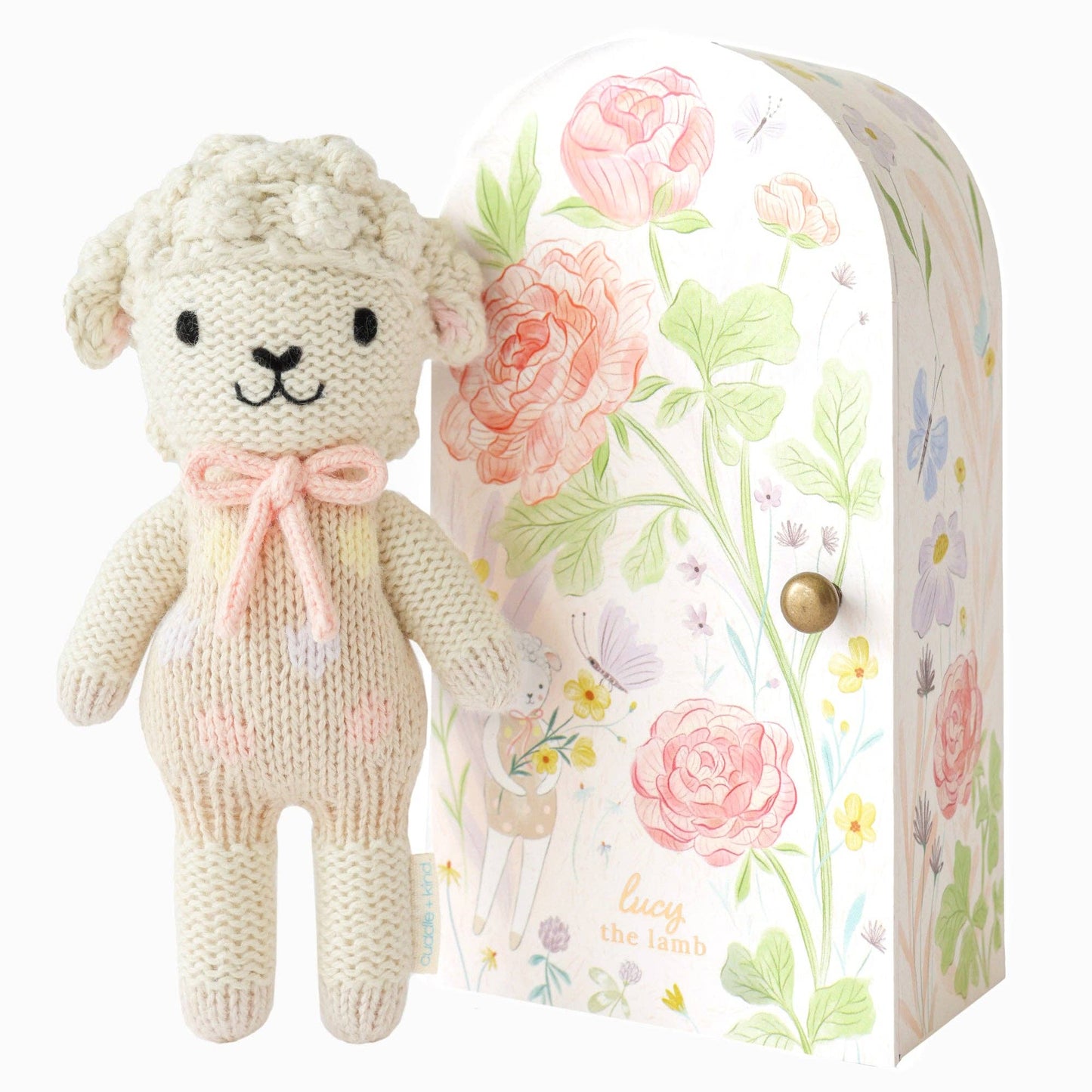 Lucy the Lamb | 6 in. | Cuddle + Kind