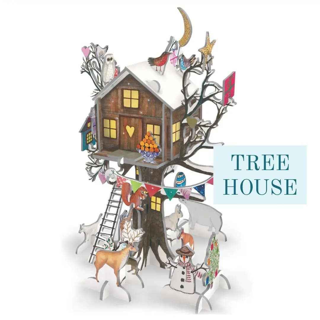 Christmas treehouse pop & slot 3d advent  - pop 110