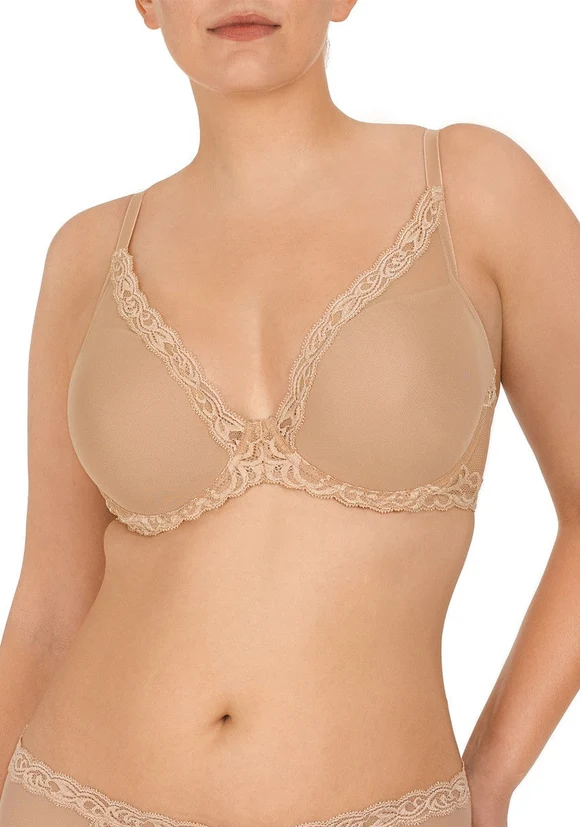 Feathers Plunge T-Shirt Bra | Natori