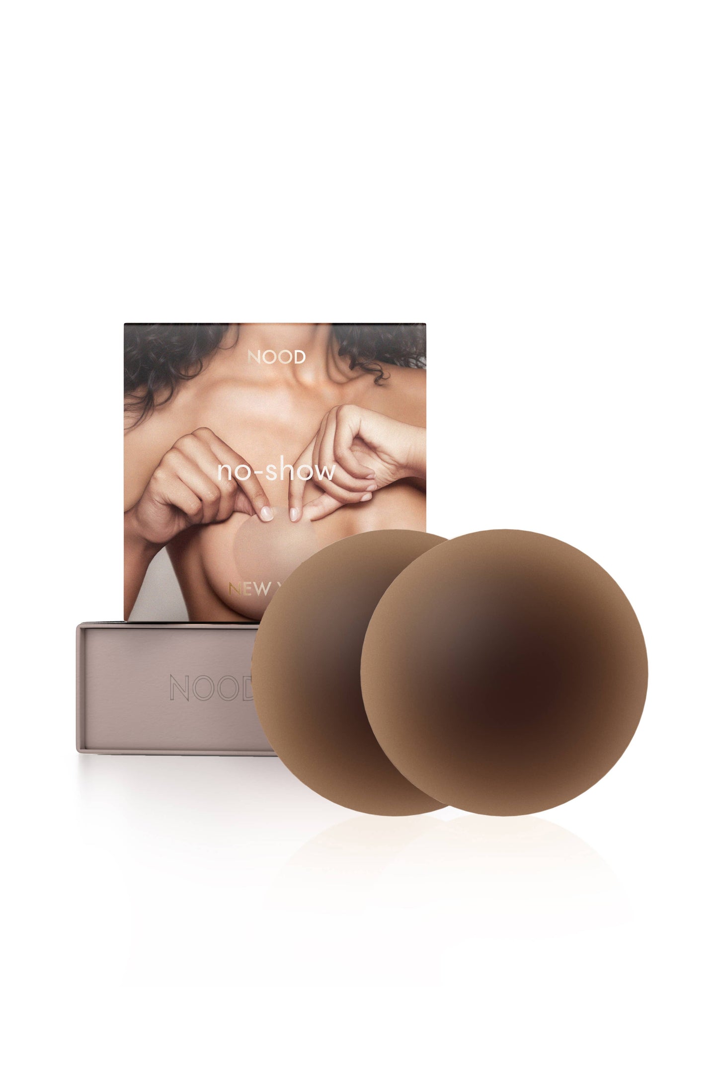 No-Show Reusable Adhesive Nipple Covers | SkinFinish™ Silicone