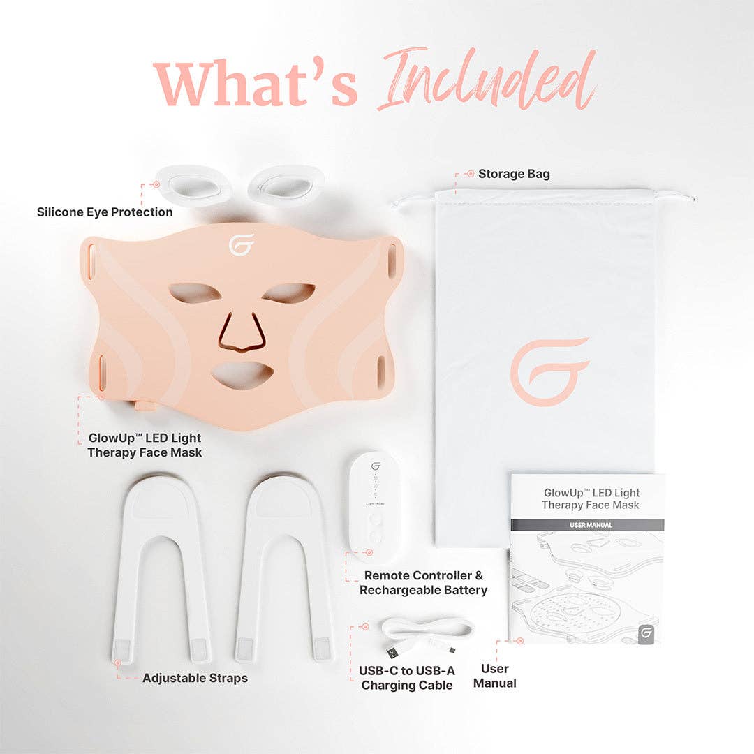 Groomie Hers - GlowUp™ LED Light Therapy Face Mask