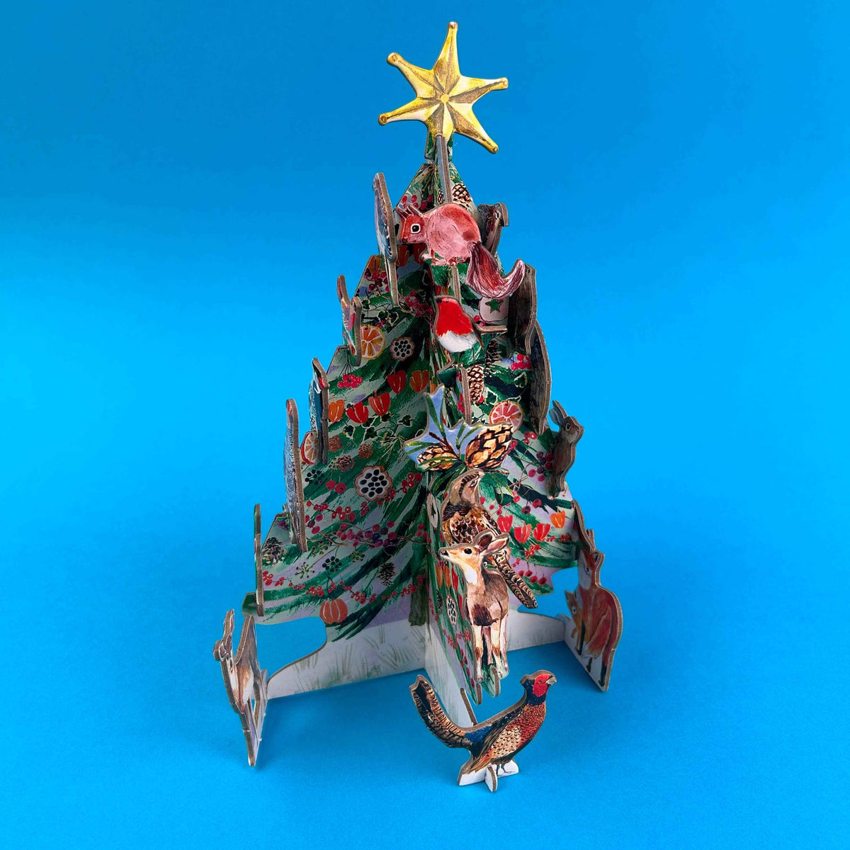 Winter's song tree 3d pop & slot advent calendar - popas 501