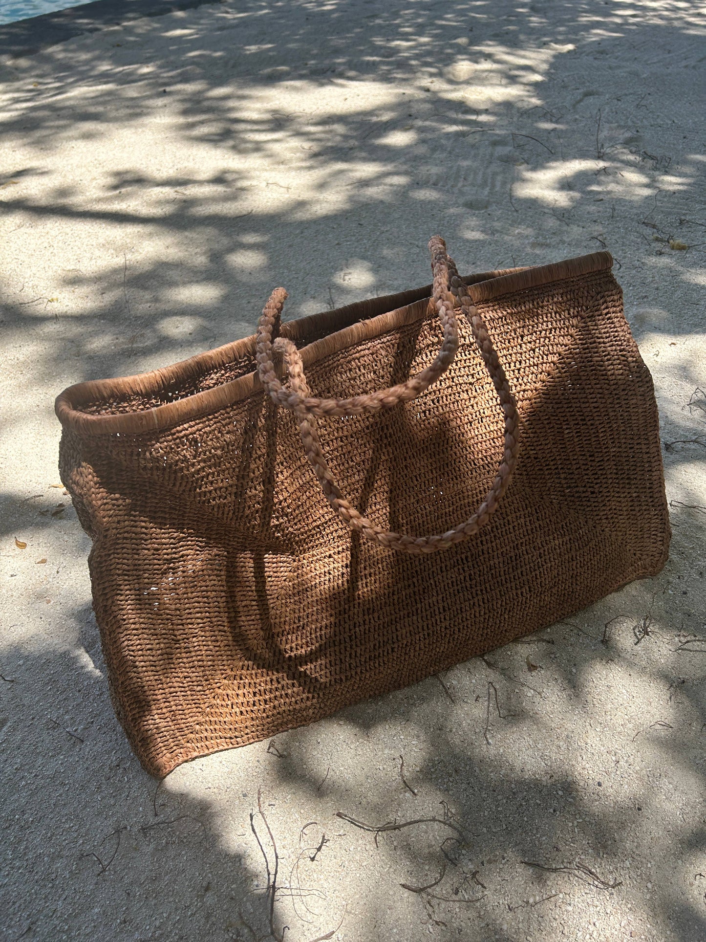 Clipa XXL Raffia Beach Tote Bag | Zanatany