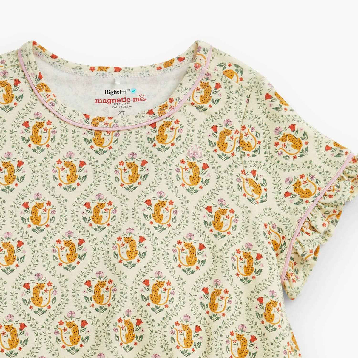 Fleur sauvage rf s/s nightgown