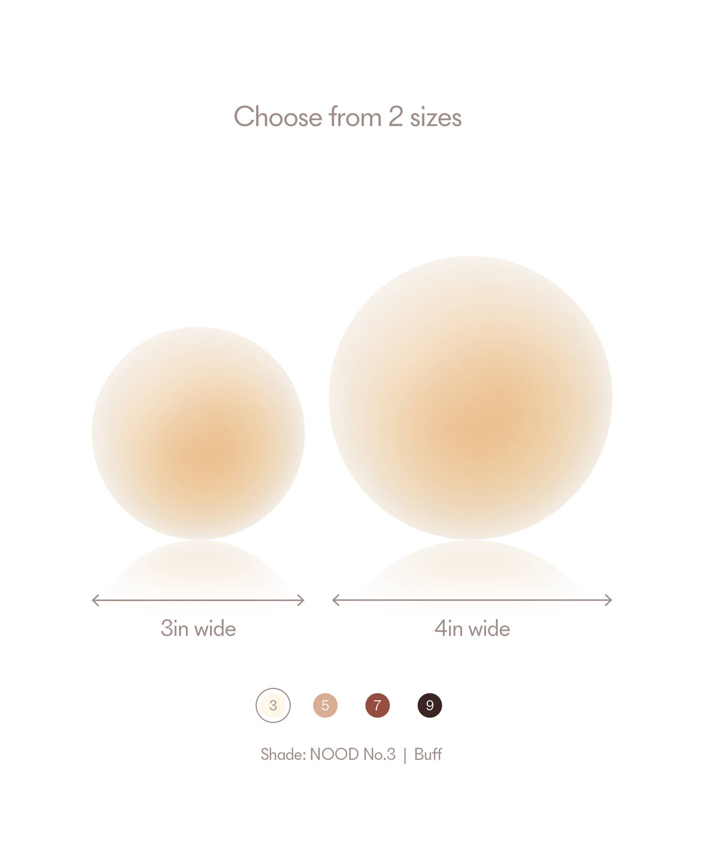 No-Show Reusable Adhesive Nipple Covers | SkinFinish™ Silicone