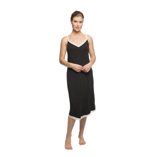Savannah Lace Midi Bamboo Nightgown | Yala