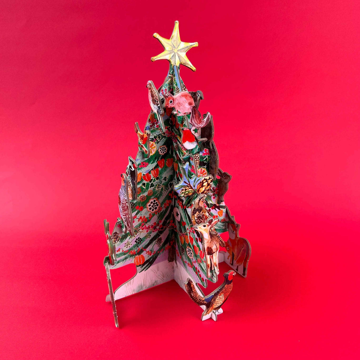 Winter's song tree 3d pop & slot advent calendar - popas 501