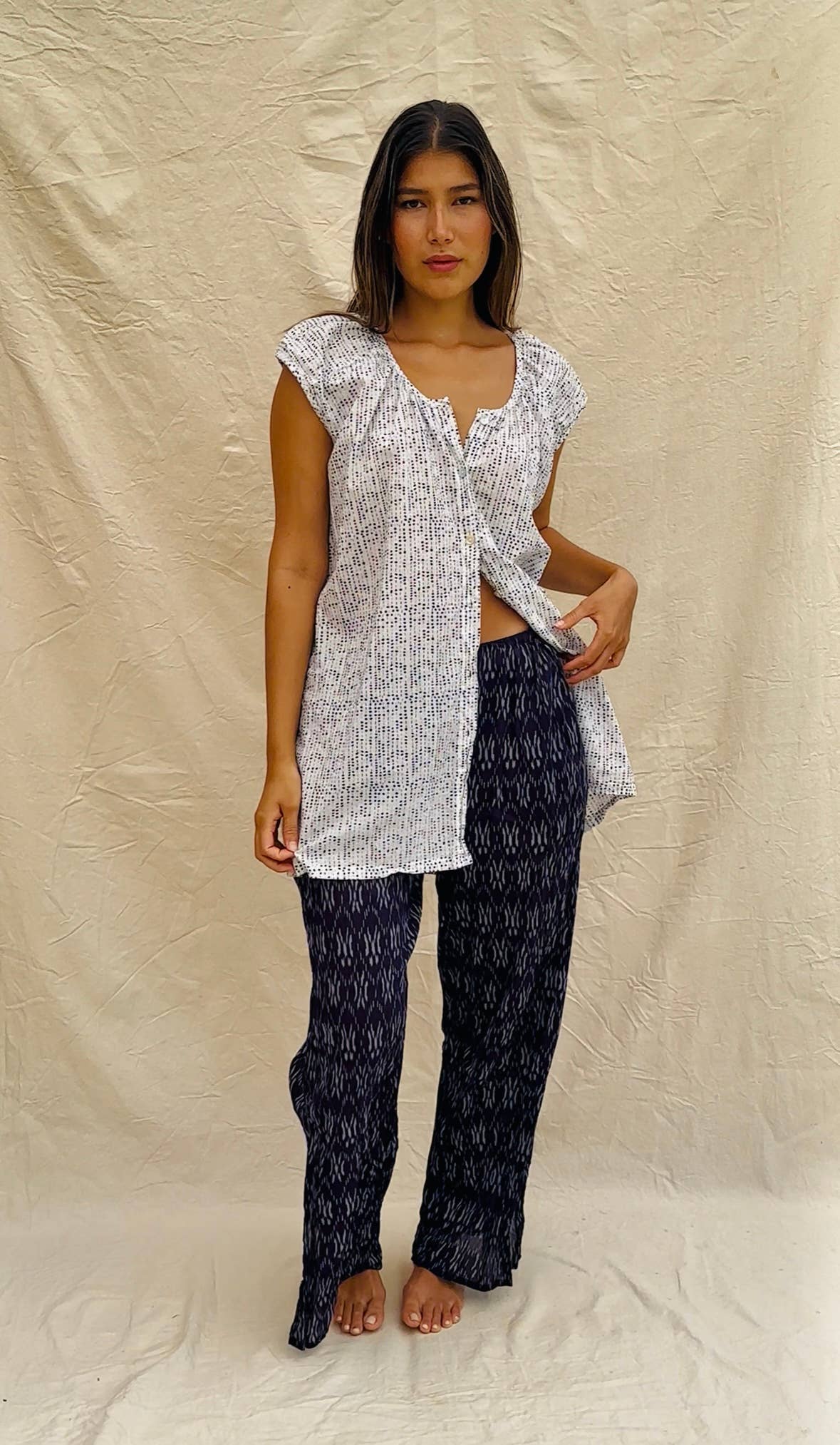 Pippi Organic Cotton Dot Dress by By The Sea Organics