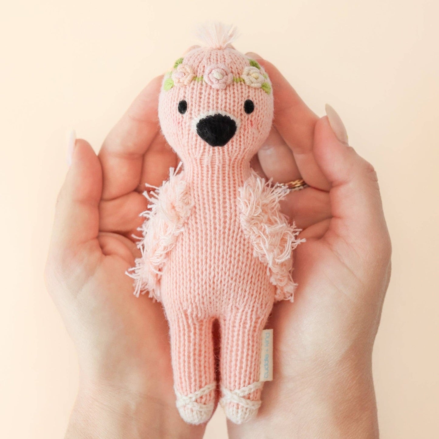 Penelope the Flamingo | 6 in. | Cuddle + Kind