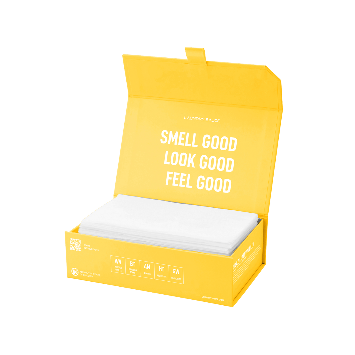 Luxury scented dryer sheets