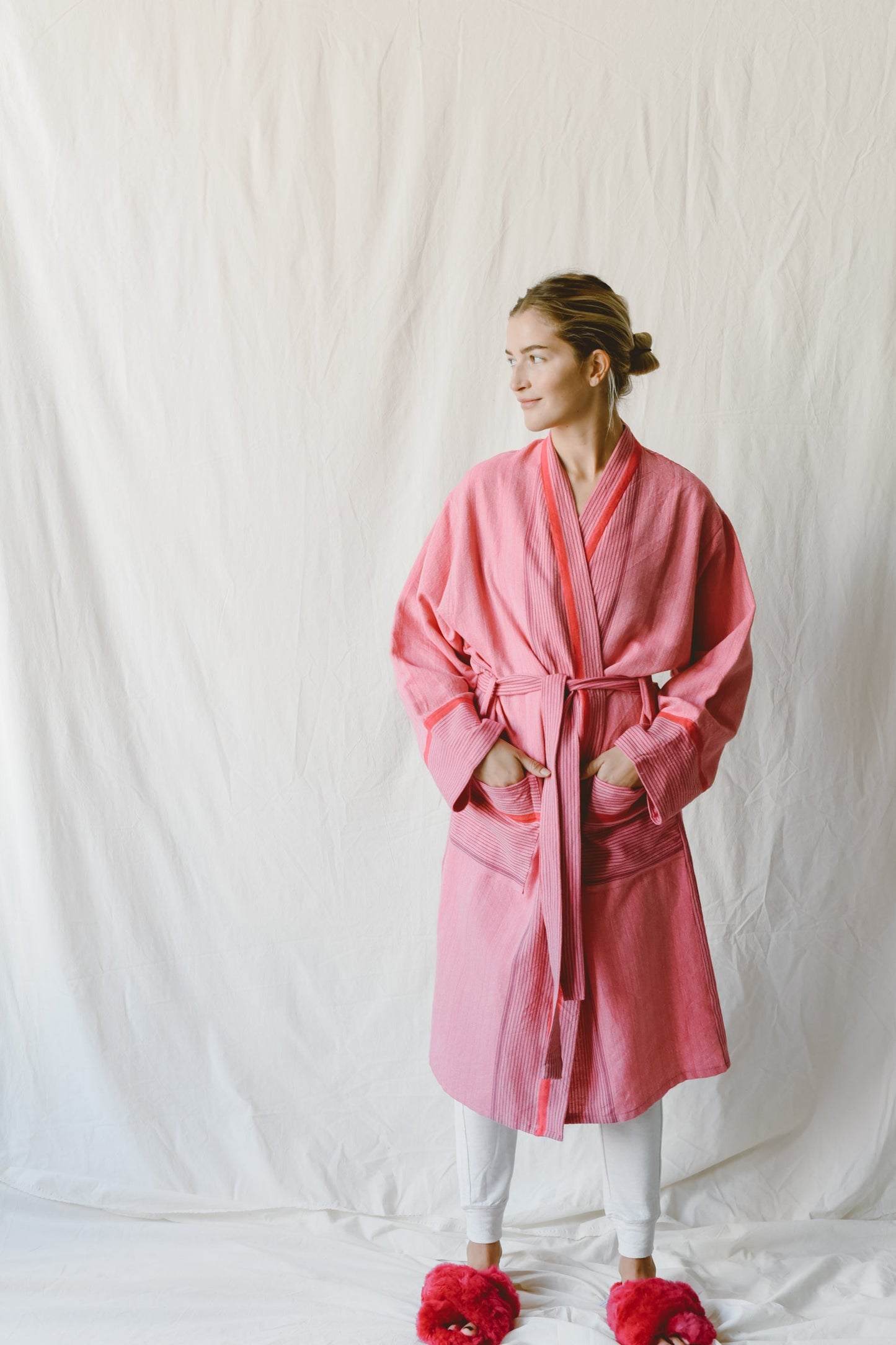 Gypsy Pink Tribeca Long Bathrobe | Home & Loft