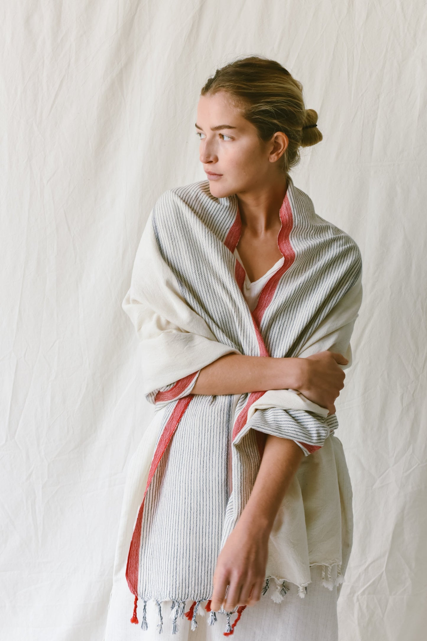 Ivory Cherry Tribeca Towel | Home & Loft