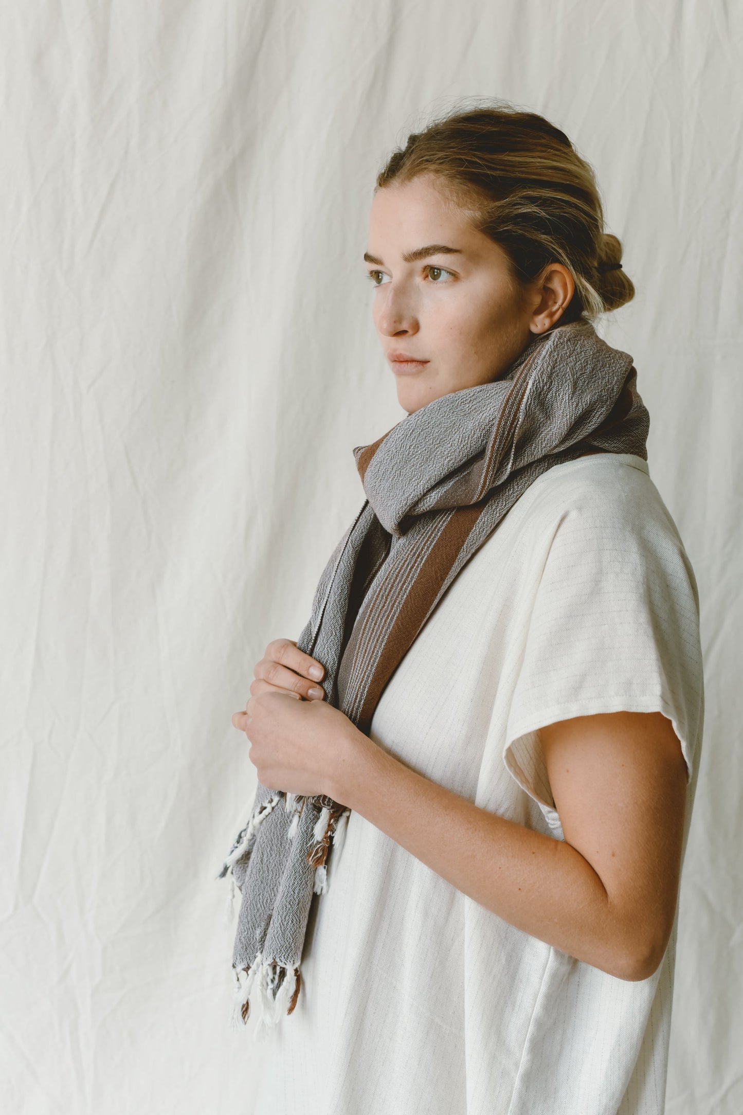 Brown Grey Nomad Towel | Home & Loft