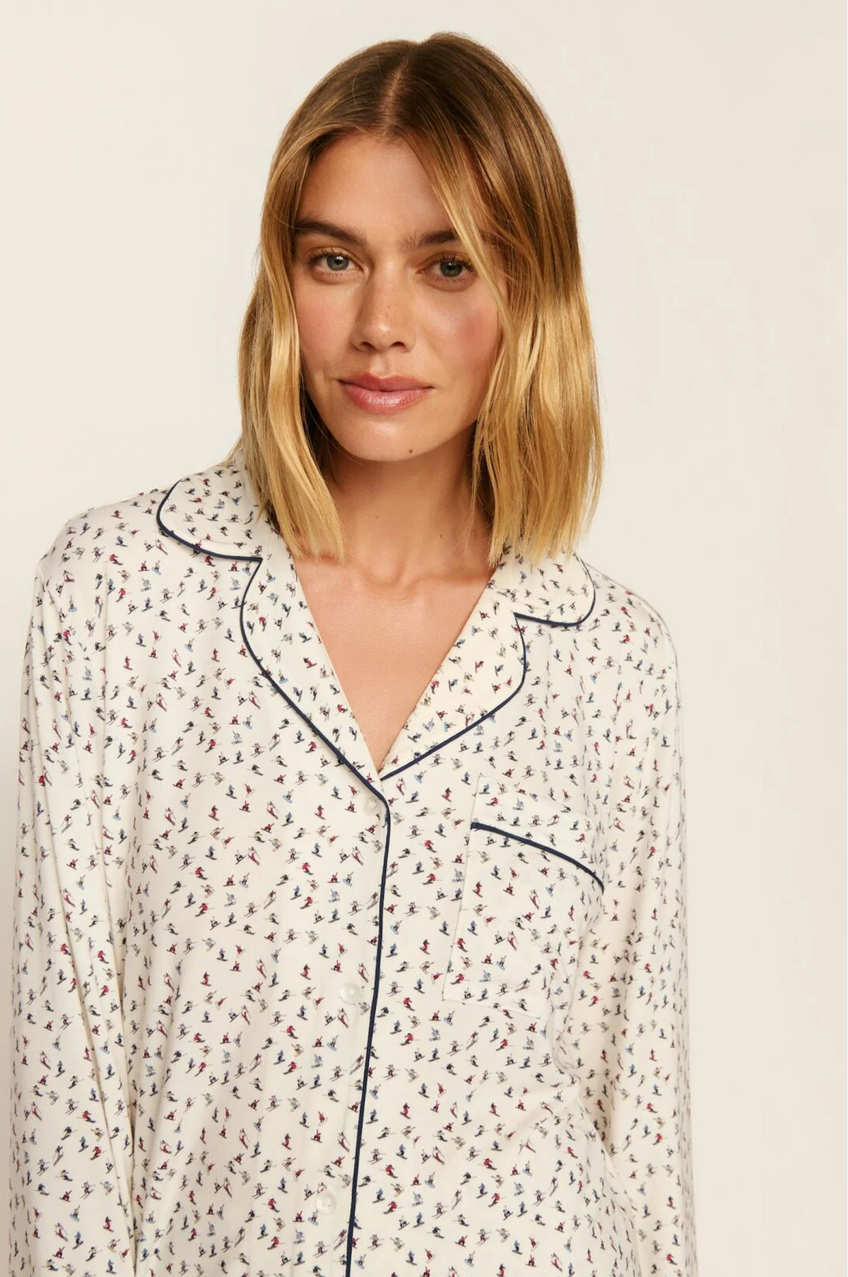 Gisele Printed TENCEL™ Modal Long PJ Set | Eberjey