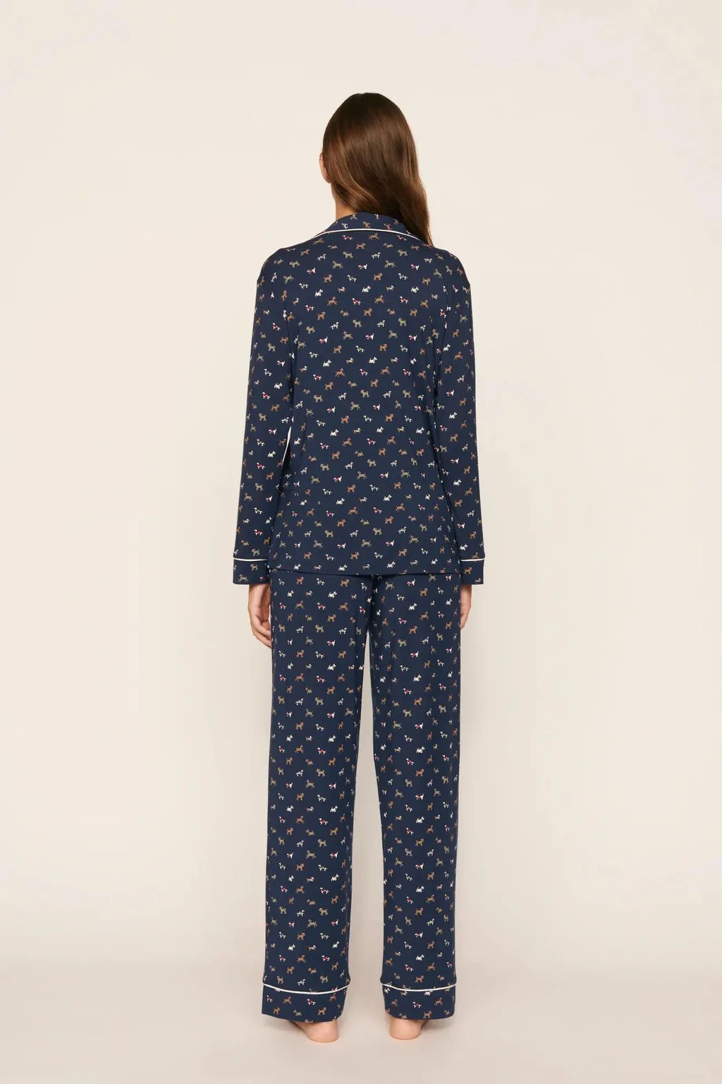 Gisele Printed TENCEL™ Modal Long PJ Set | Eberjey