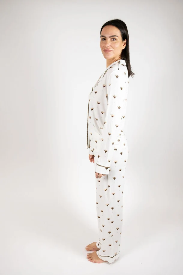 Grace Long Pajama Set | Aspen Dream