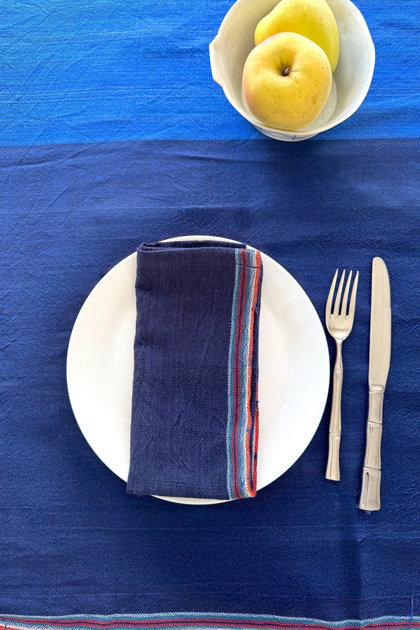 Aegean Indigo Blue Cloth Napkin | Home & Loft