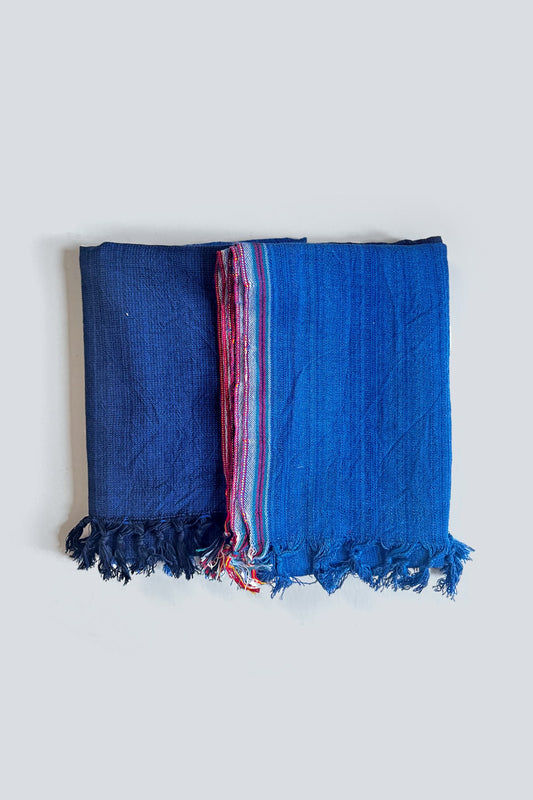 Aegean Blue Tonal Blanket | Home & Loft
