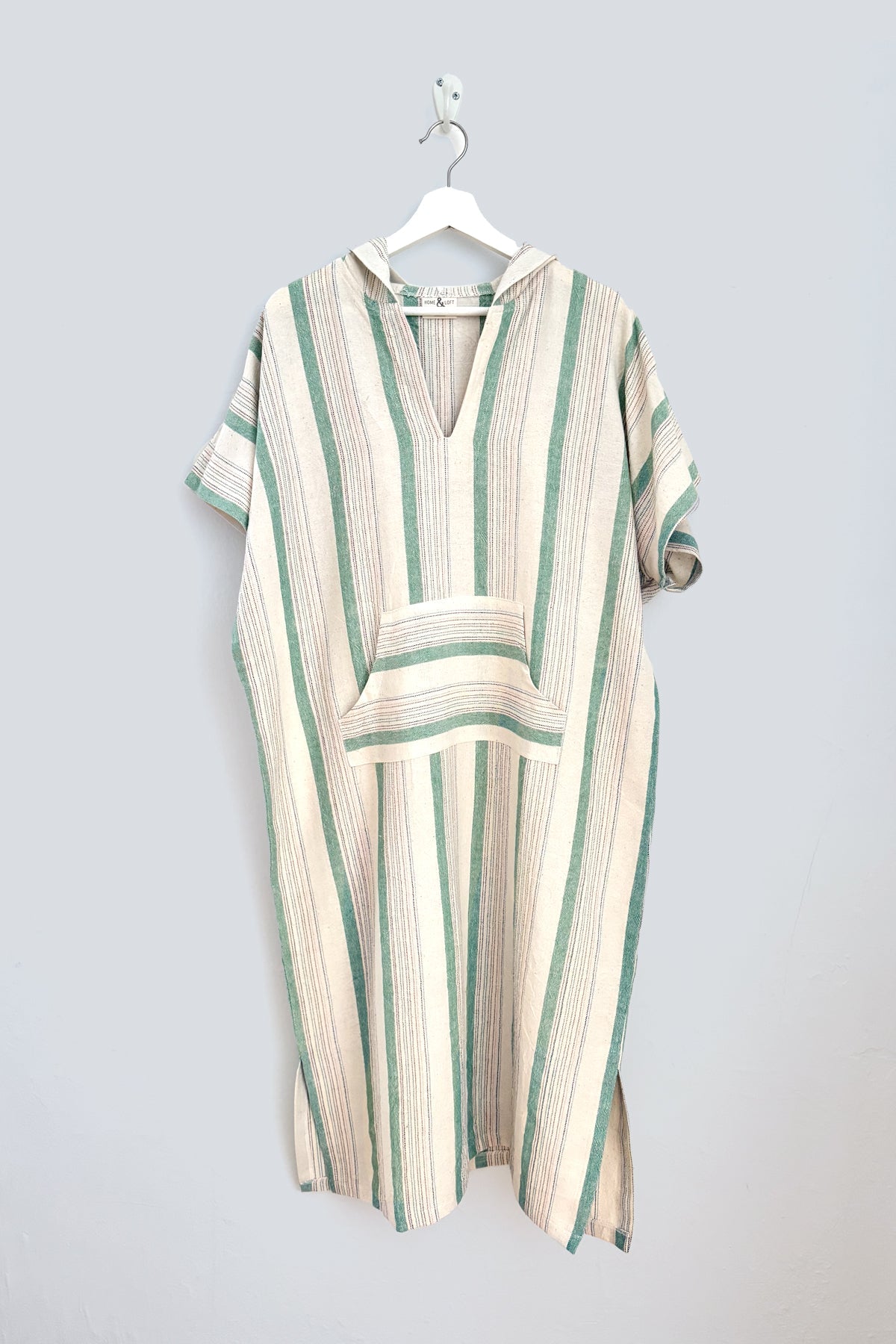 Green Ivory Montauk Hooded Maxi Kaftan | Home & Loft