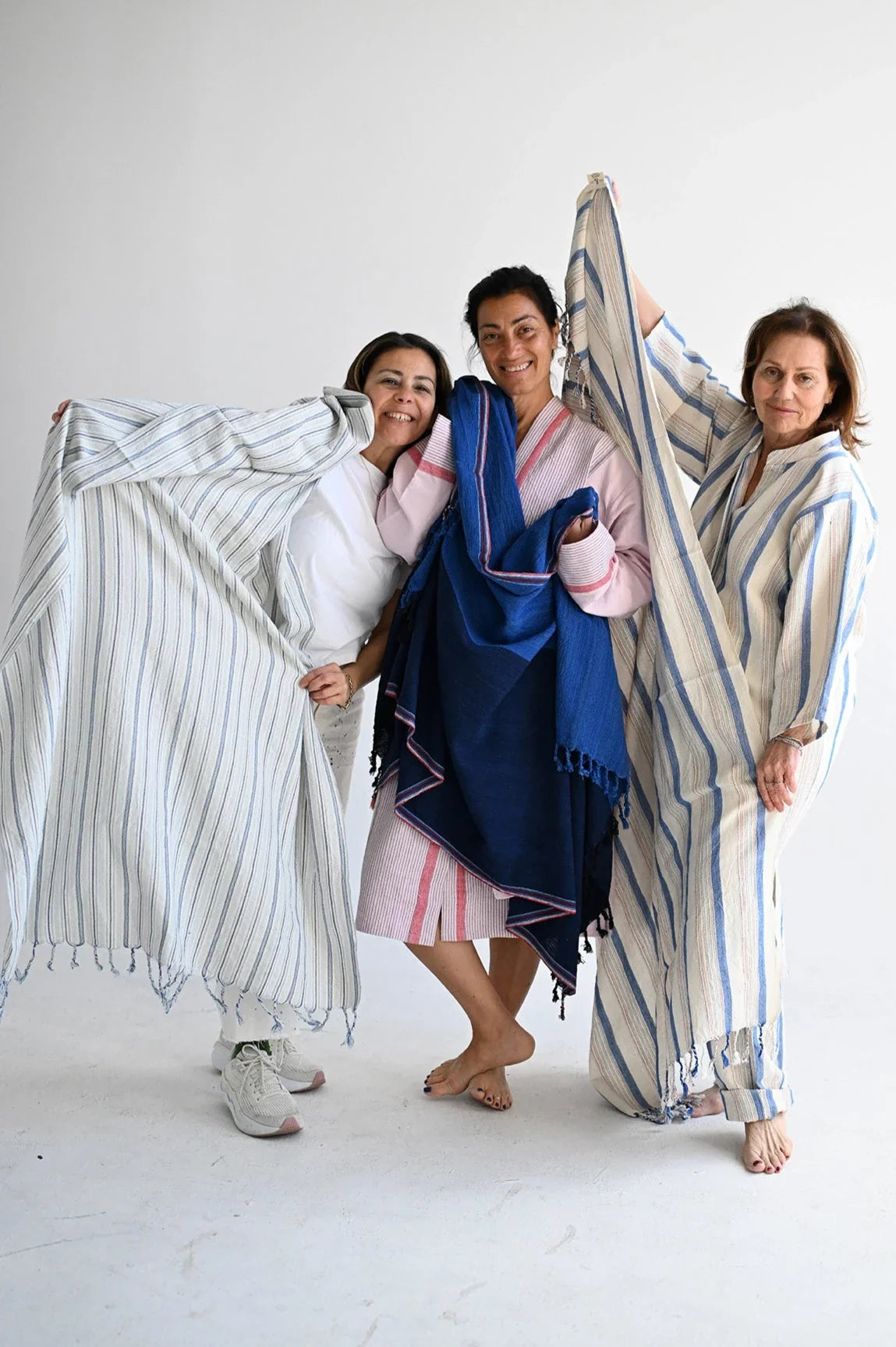 Blue Thin Stripe Cape Towel | Home & Loft