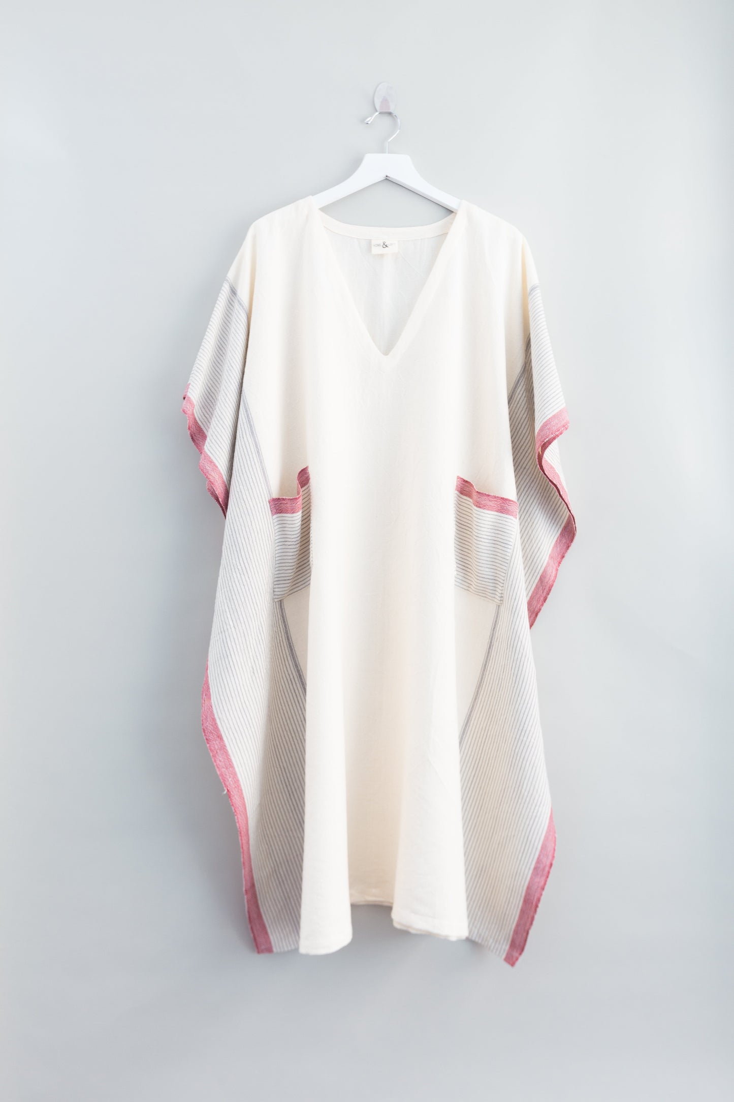 Ivory Cherry Tribeca V-Neck Kaftan | Home & Loft