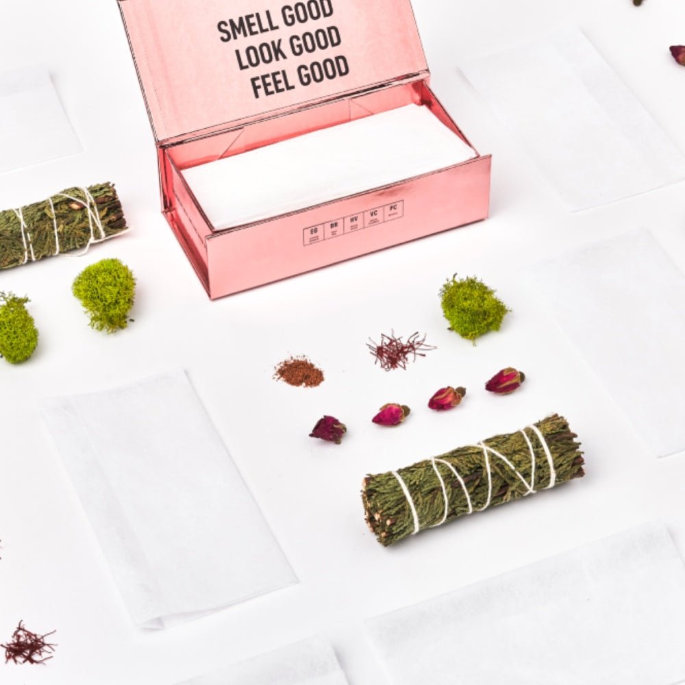 Luxury scented dryer sheets
