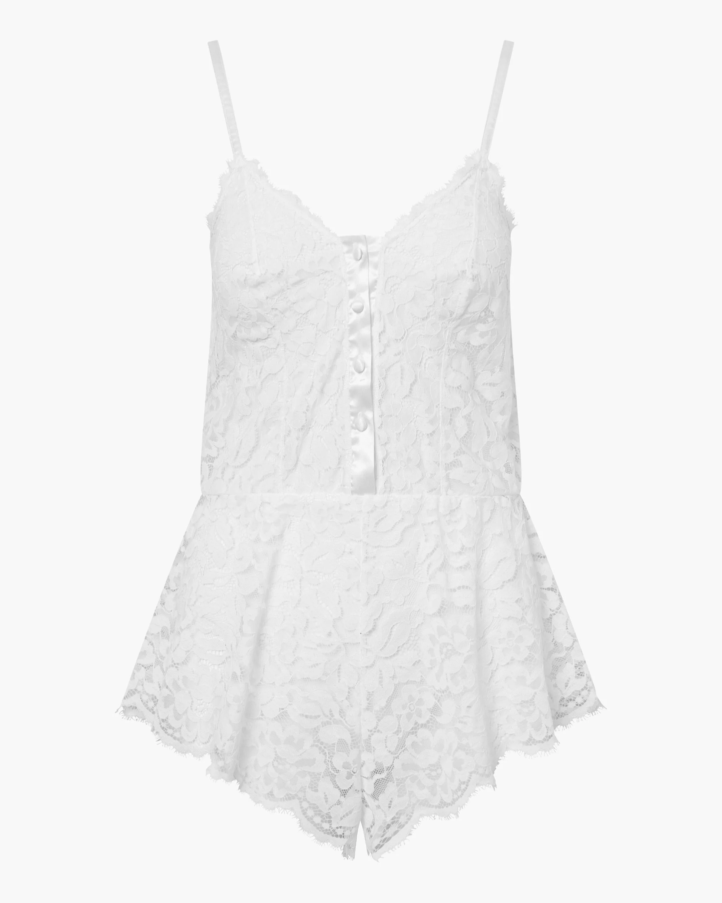 Magnolia Romper - Italian Lace Lingerie Romper | Cosabella