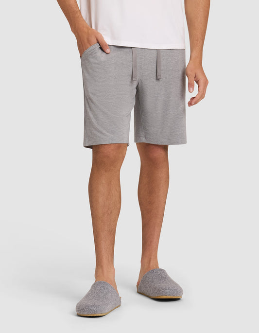Men's bamboo stretch-knit pajama short